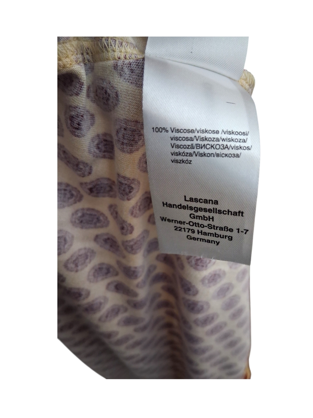 Lascana Sleeveless Printed Mini Dress Womens Size 12 - Picture 6 of 8
